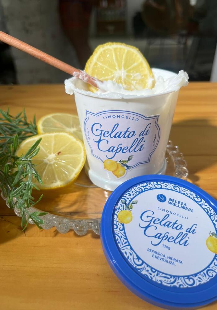 kit Gelato di Capelli 130g( 10 unidades) + Expositor (01 unidade)